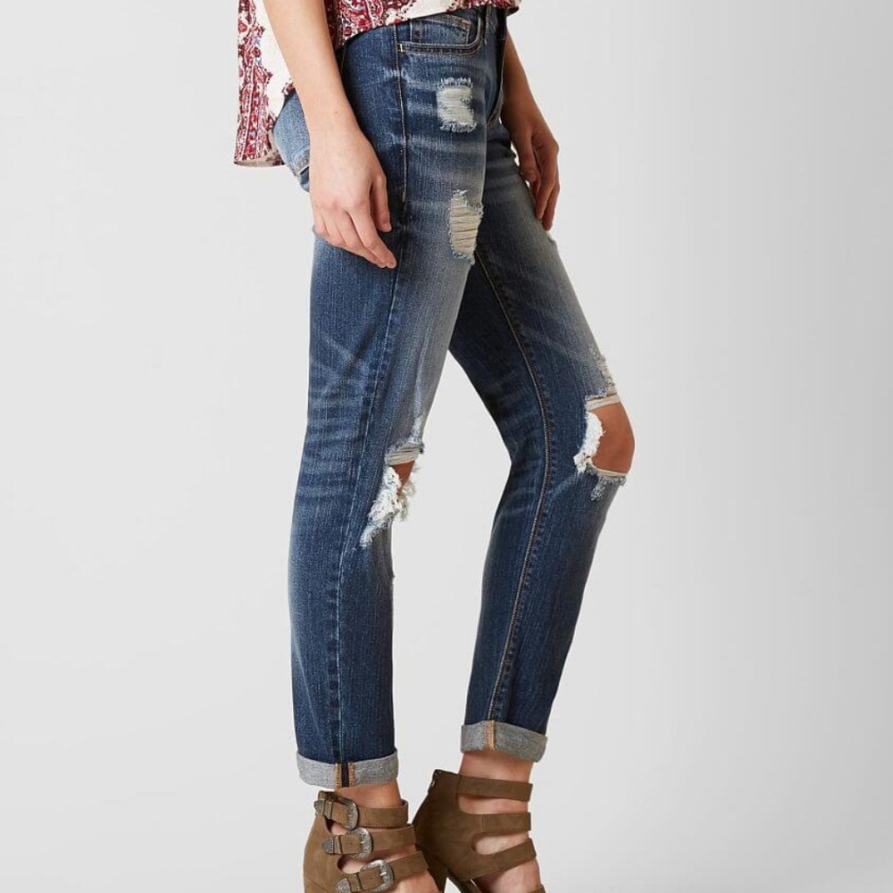 Buckle Daytrip Refined Lynx Slouchy Ankle Straight Jean - Picture 2 of 10